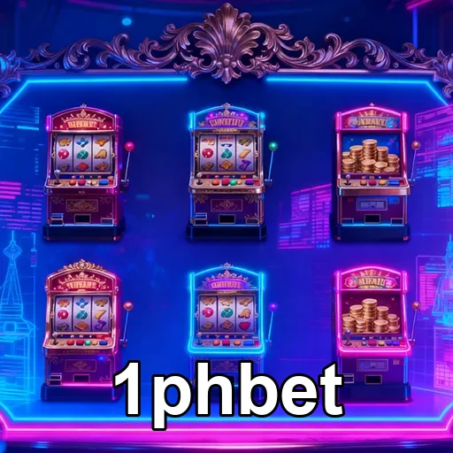 Excited players enjoying thrilling slots at 1phbet